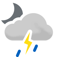 lightrainshowersandthunder_night